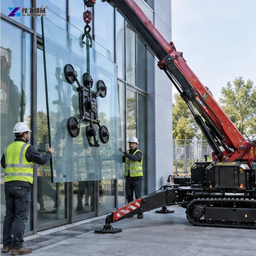 Mini Spider Crane working component detail