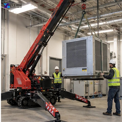 Mini Spider Crane material or load input