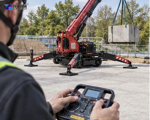 Mini Spider Crane control and inspection
