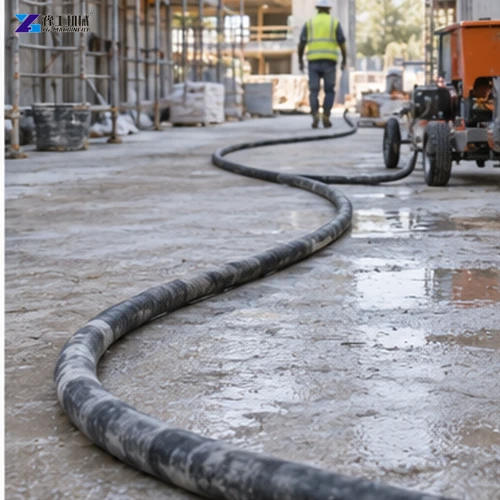 Mortar Pump Machine material or load input