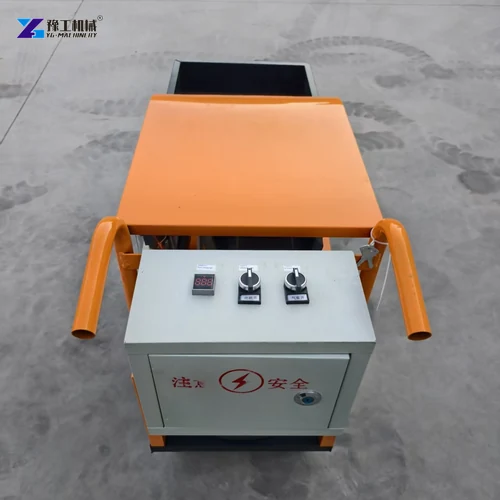 YG 311 mortar machine controls