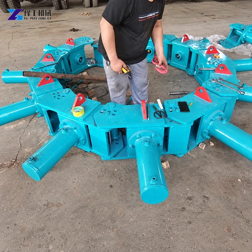 Hydraulic pile breaker modules connected during factory assembly