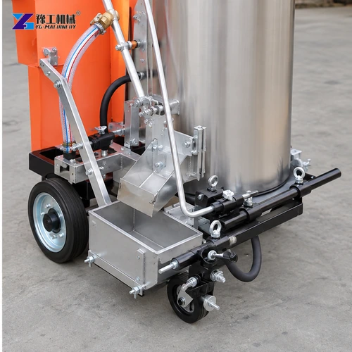 thermoplastic road marking machine marking shoe