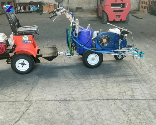 road marking equipment package side view