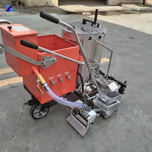 thermoplastic road marking machine safety instruction panel