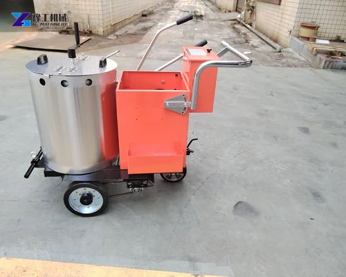 thermoplastic marking machine line control valves