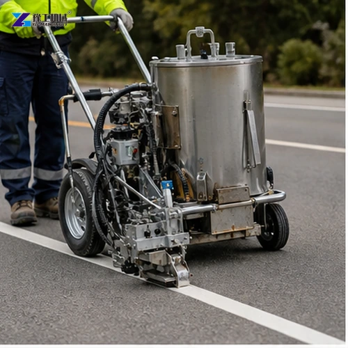 Thermoplastic Striping Machine project equipment overview