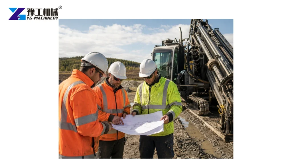 utility directional drilling for road and pipe crossings