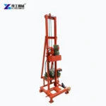 Portable Water Well Drilling Machine Upright compact electric drilling frame shown against a white background