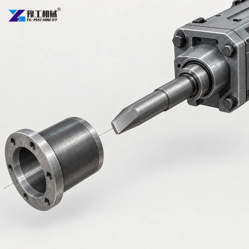 Breaker tool and guide alignment