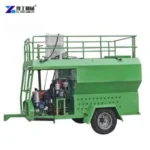 Towable hydroseeding equipment