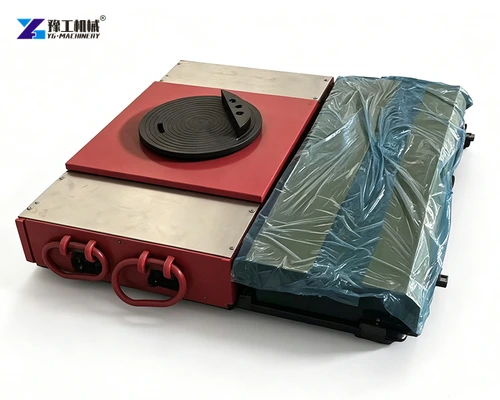 Partly wrapped battery-powered moving skate