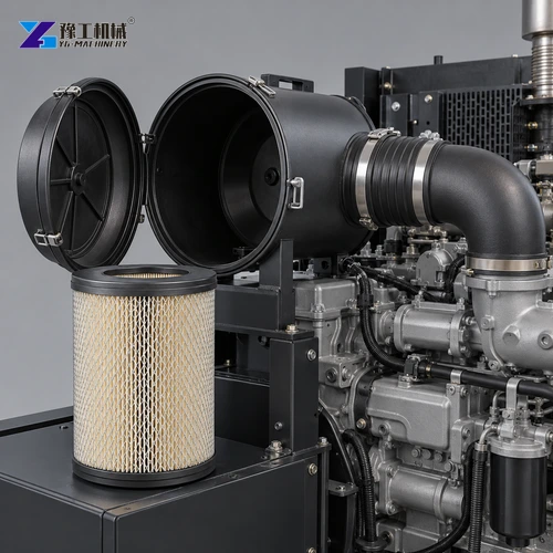 Diesel generator air filter