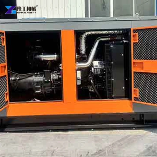 Diesel generator service panels