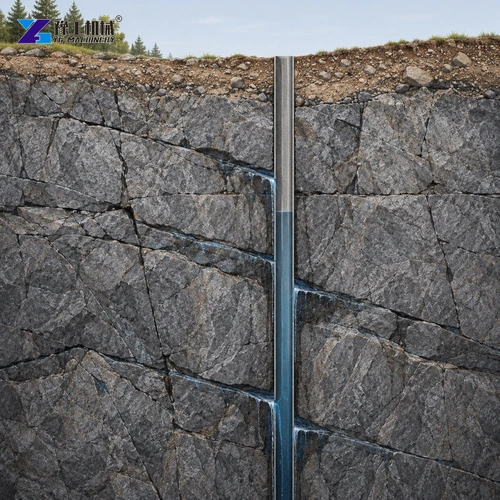 Water entering fractured bedrock bore