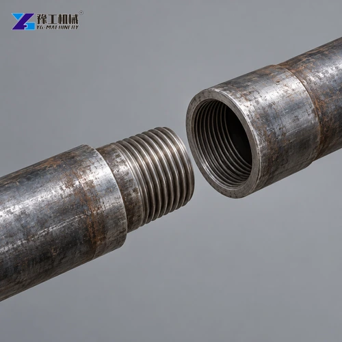 Water well drill rod connections