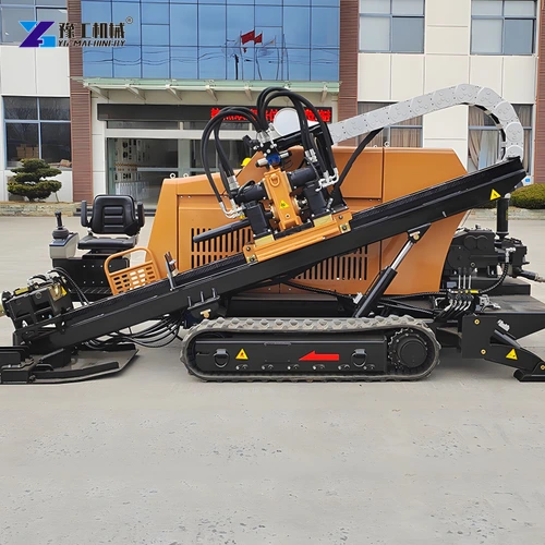Tracked utility drilling rig