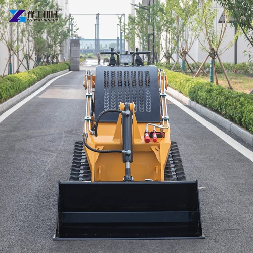 Compact skid steer loader bucket