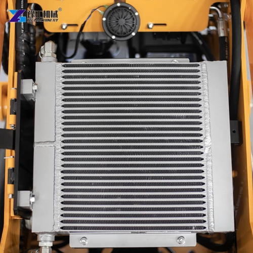 Skid steer cooling assembly