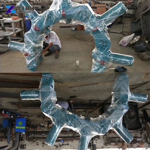 Pile breaking ring assembly points