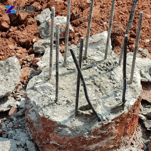 Pile head concrete and reinforcement