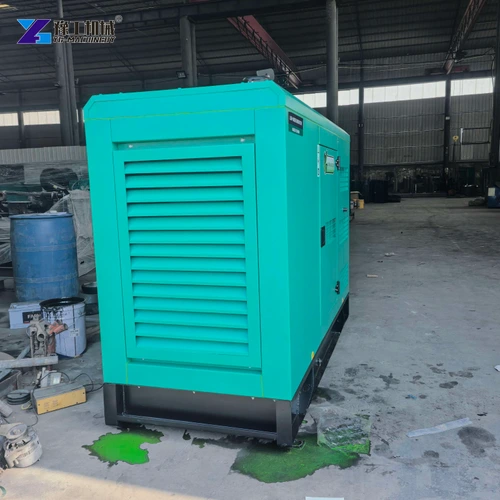 Generator enclosure louvre arrangement